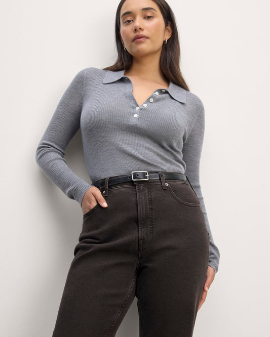 The Cheeky Hourglass Jean | Washed Black | 28.5" Inseam