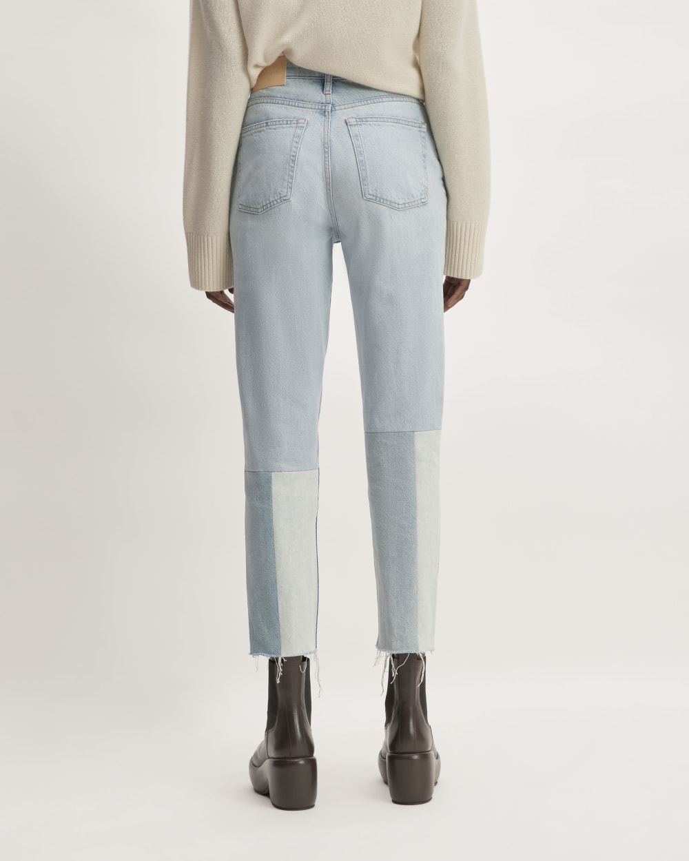 The ’90s Cheeky® Mended Jean | Patched Indigo | 28.5" Inseam