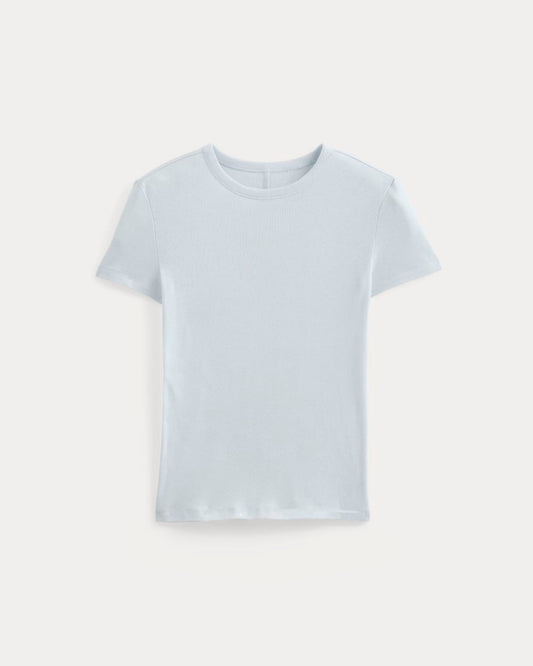 Tissue Short-Sleeve Crew | Skywriting