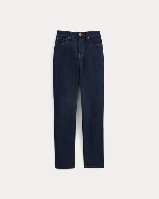 High-Rise Cigarette Jean | Pure Blue