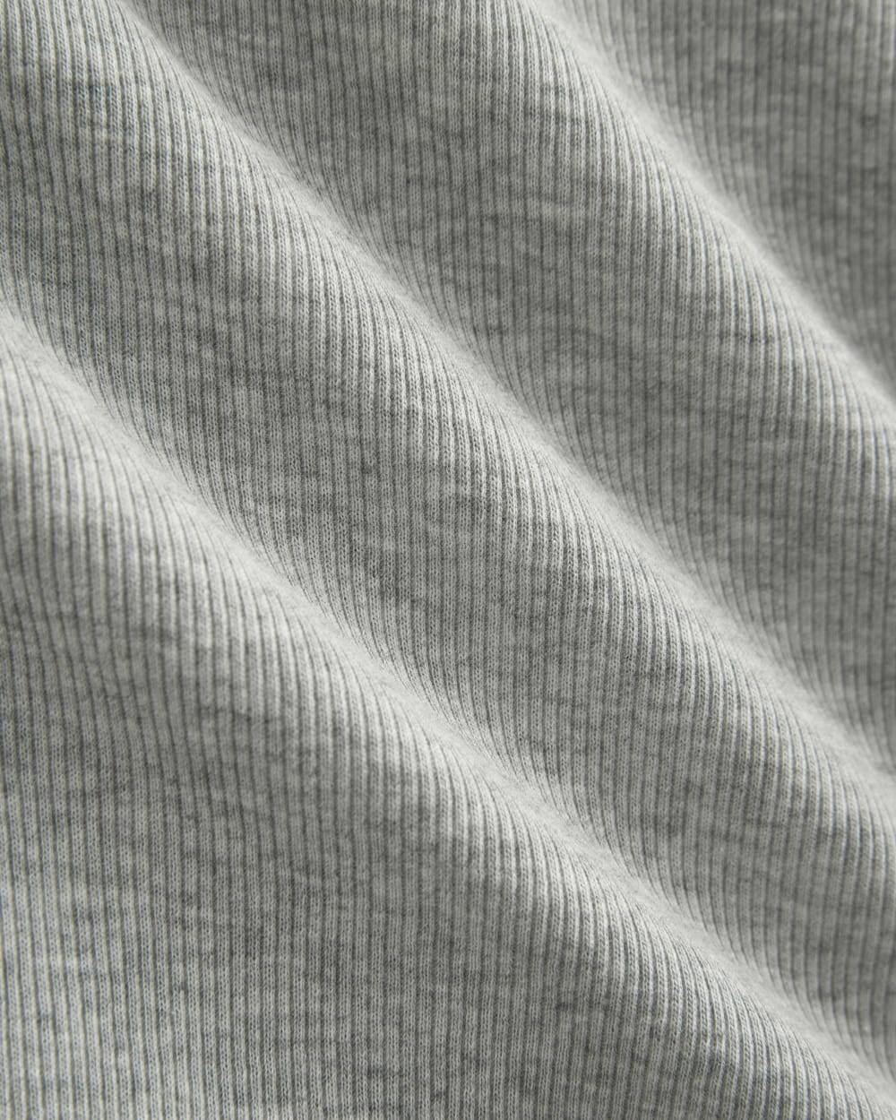 The Luxe Rib Square-Neck Tank | Classic Heather Grey
