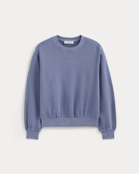 Lightweight Terry Blouson Crew | Velvet Morning