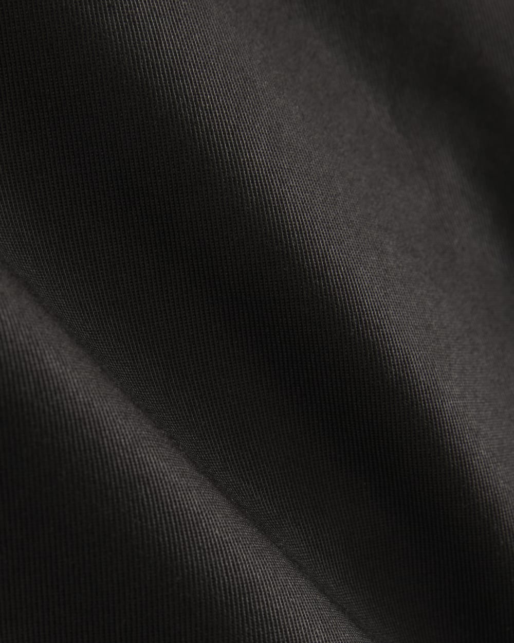 Wide-Leg Cargo Trouser in Buttersmooth | Black