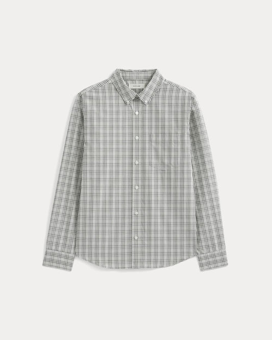 Washed Poplin Shirt | Skywriting/Multi