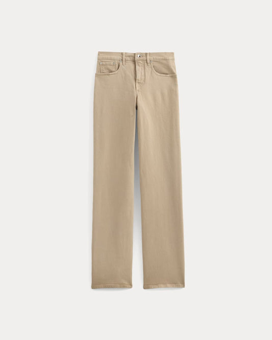 The Column Jean | Garment-Dyed Tan | 33" Inseam