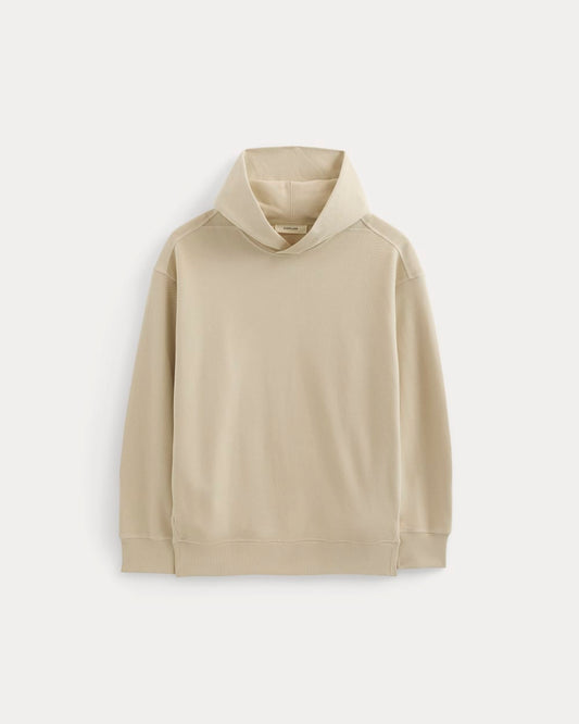 Twill Terry Jacquard Hoodie | Peyote