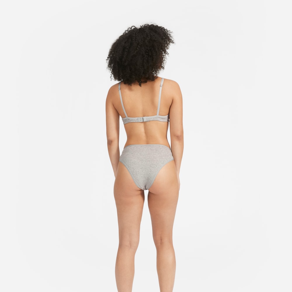 The Cotton Bralette | Heathered Grey
