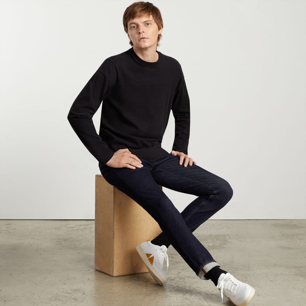 The Slim 4-Way Stretch Organic Jean | Uniform | Medium Indigo