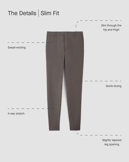 The Performance Chino | Uniform | Deep Moss Green | Slim