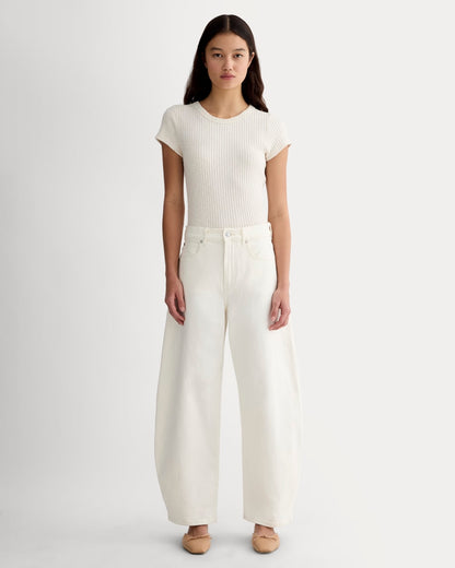 The Way-High® Curve Jean | Calico Ecru | 27" Inseam