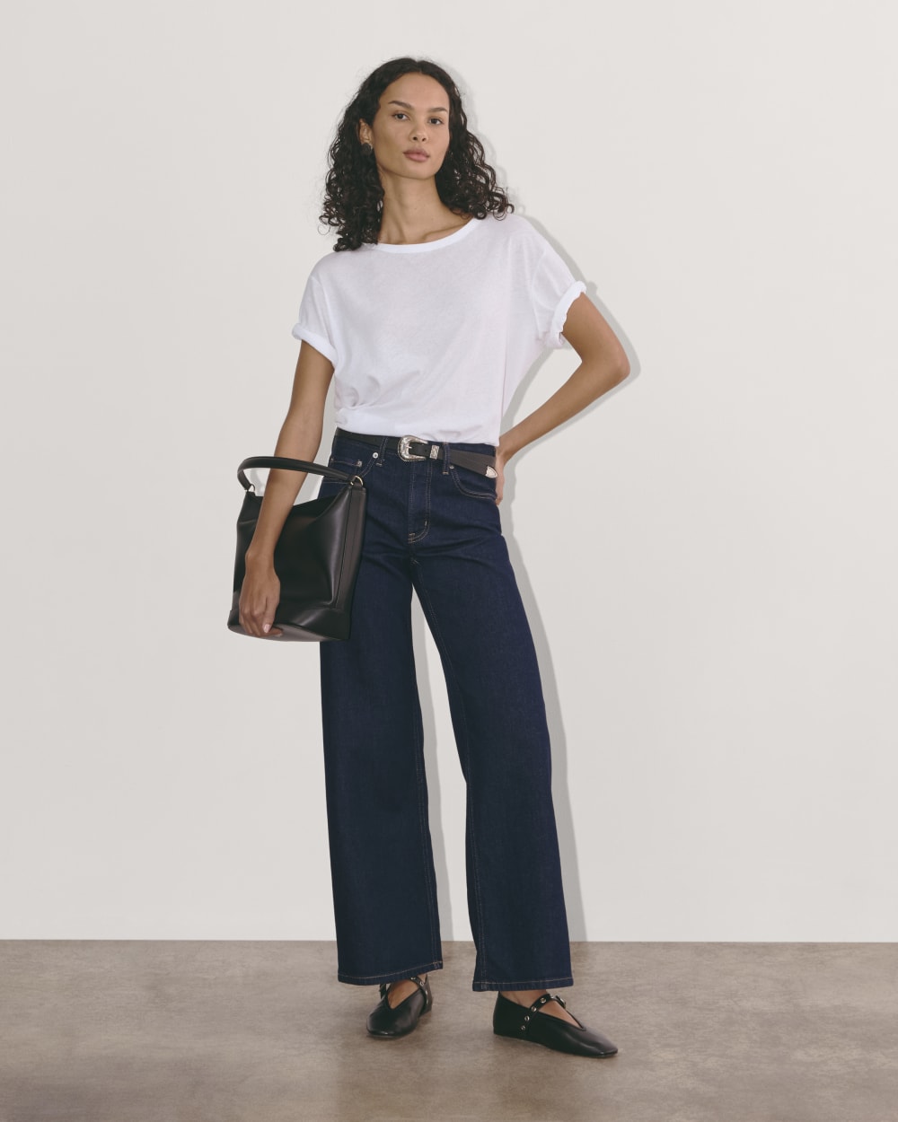 The Mid-Way Jean | Pure Blue