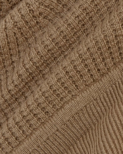 The Waffle Beanie | Camel