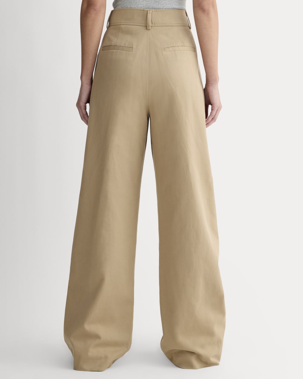 The Draper Pleated Pant in Buttersmooth | Ash Brown | 32" Inseam