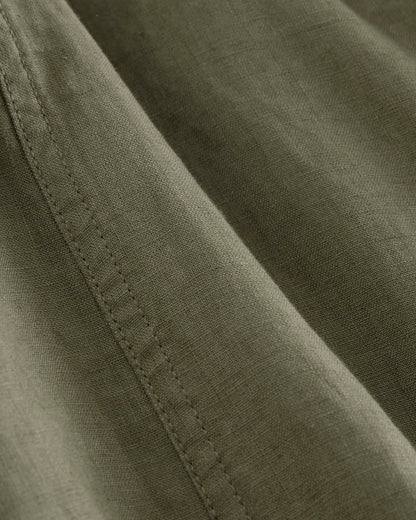 The Cargo Curve Pant in Linen | Kalamata