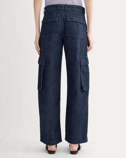 The Mid-Rise Cargo Jean | Tungsten Rinse