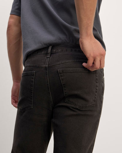 The Organic Cotton Slim-Fit Jean | Washed Black