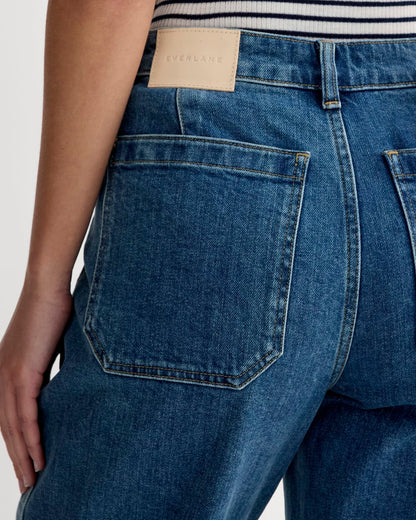 The Utility Barrel Jean | New Blue | Regular