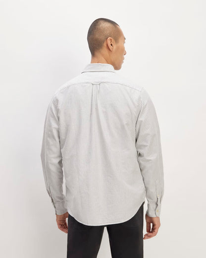 The Classic Oxford Shirt | Charcoal / White | Standard