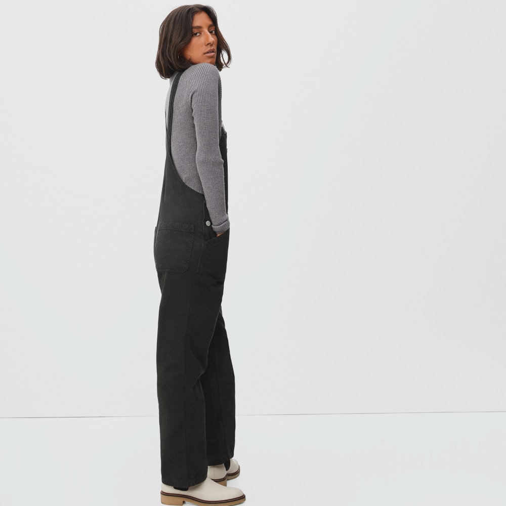 The Canvas Overalls | Black