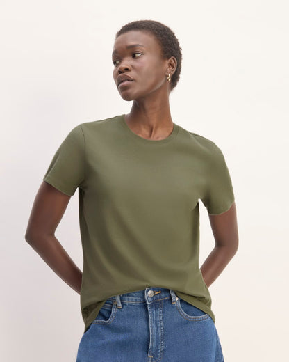 The Slim Crew in Essential Cotton | Kalamata