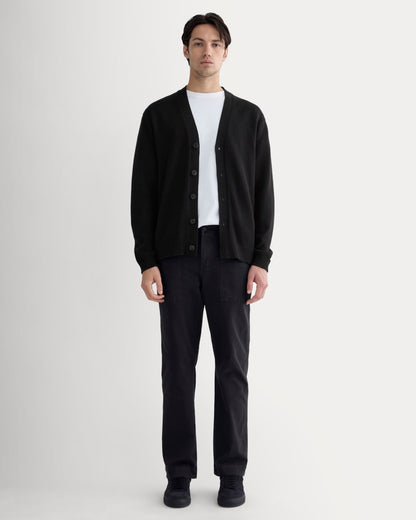 The Classic Cardigan in Everyday Cotton | Black