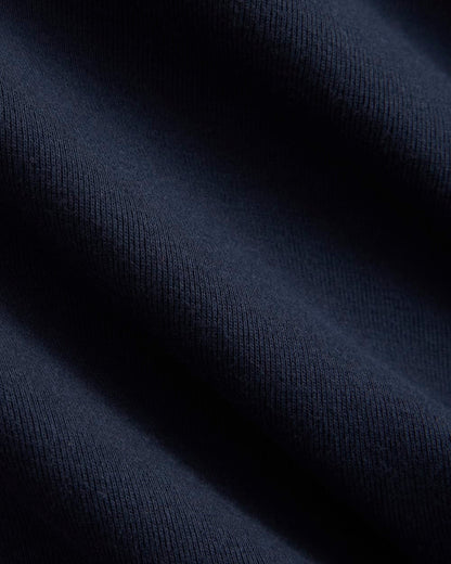 RetroSoft Cotton Square-Neck Tee | Navy