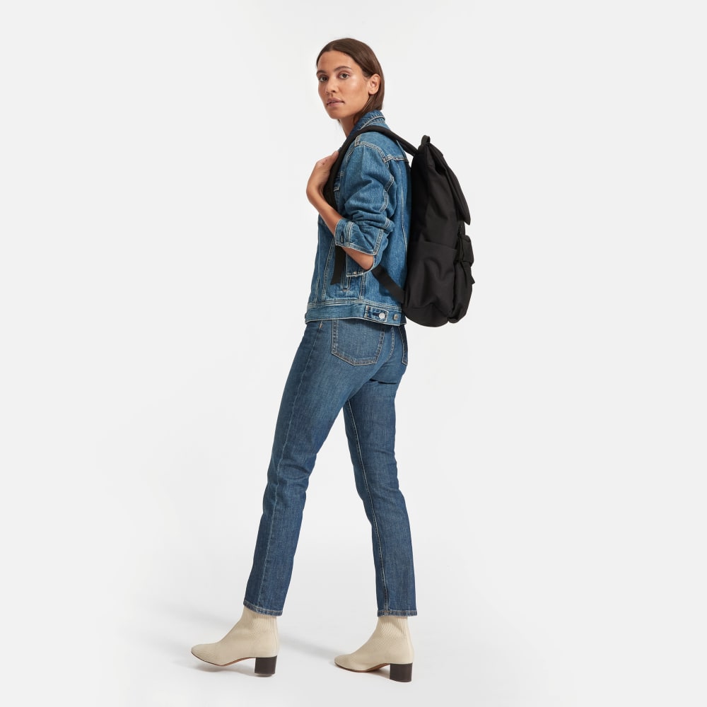 The ReNew Transit Backpack | Black