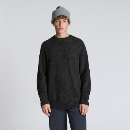 The Felted Merino Beanie | Mid Heathered Grey