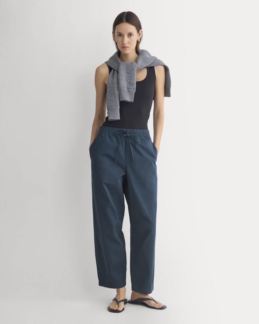 Pull-On Balloon Pant | Midnight Navy
