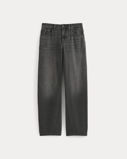 Loose Curve Jean | Carbon Midnight