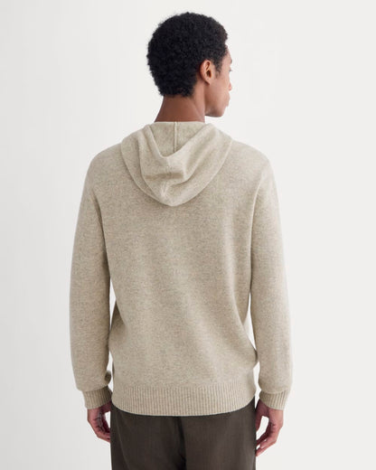 The Felted Merino Hoodie | Heather Gravel