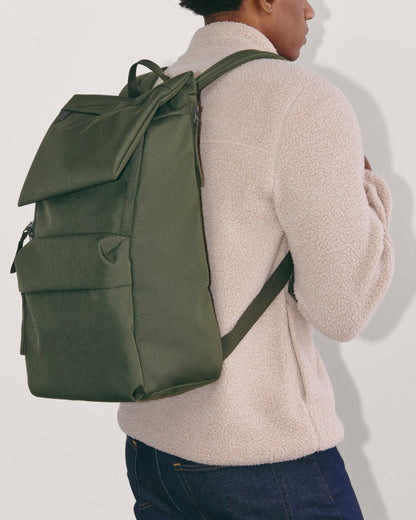 The ReNew Transit Backpack | Dark Forest