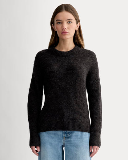 The Cocoon Crew in Alpaca | Heathered Black