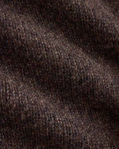 The Cloud Relaxed Cardigan | Heathered Burgundy
