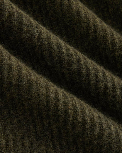 Fisherman Cardigan in Wool Cashmere | Heather Beech