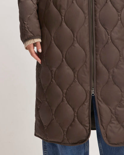 The ReNew Long Liner | Earth Brown