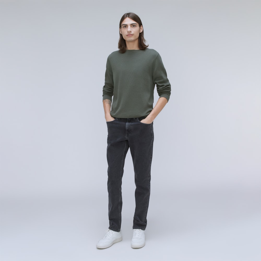 The Waffle Long-Sleeve Crew Tee | Kambaba