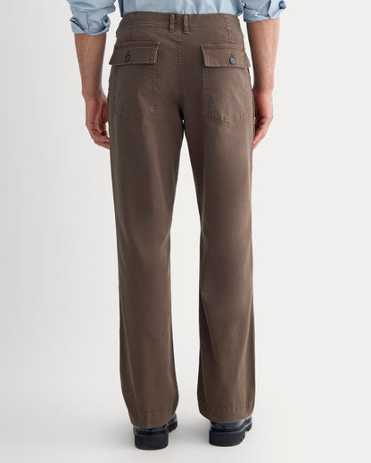 The Canvas Relaxed Pant | Earth Brown