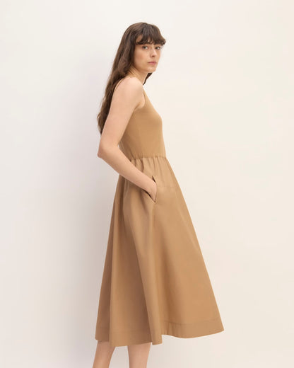 The Supima® Jersey Riviera Dress | Tiger's Eye