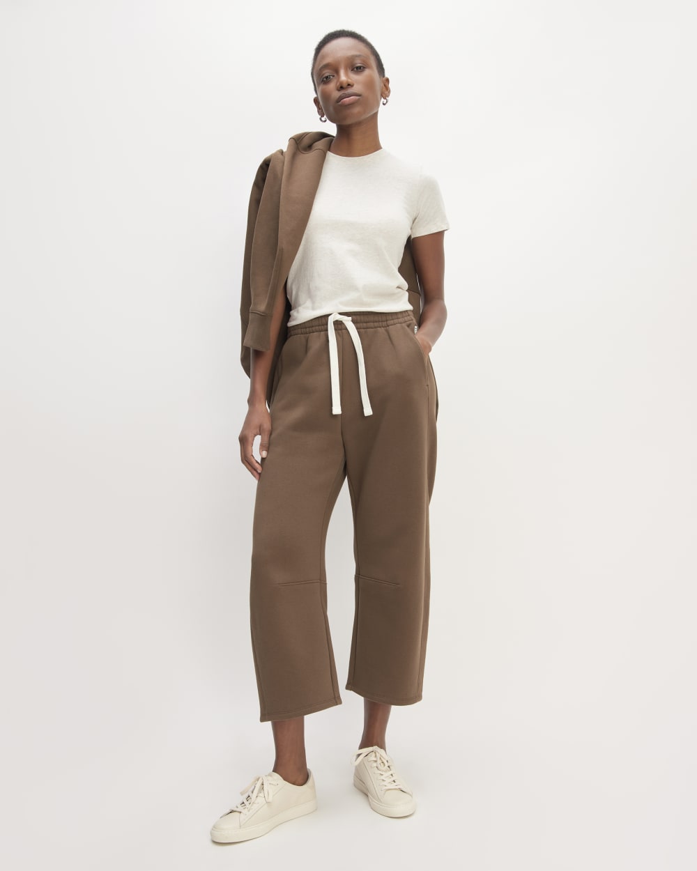 The ReTrack Barrel Sweatpant | Cocoa