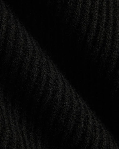 The Cocoon Crew in Wool Cashmere | Black