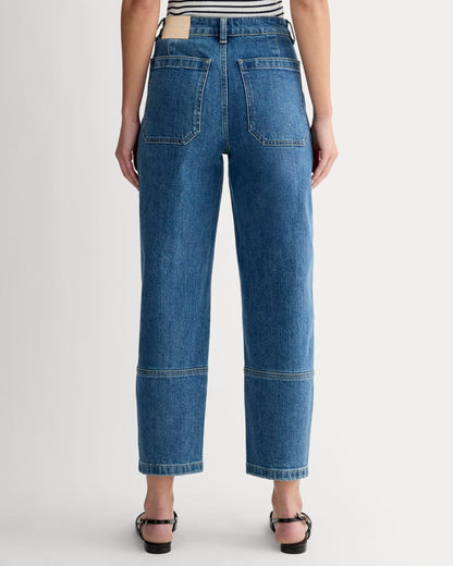 The Utility Barrel Jean | New Blue | Regular