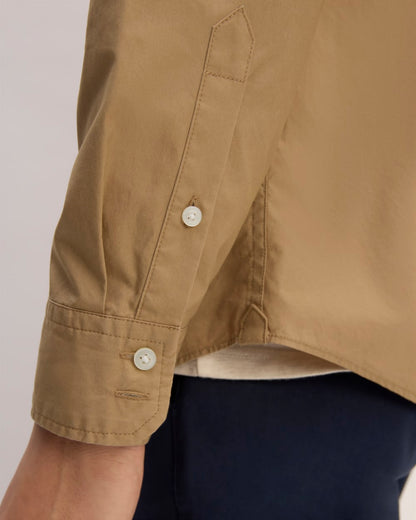 The Supima® Poplin Shirt | Tiger's Eye