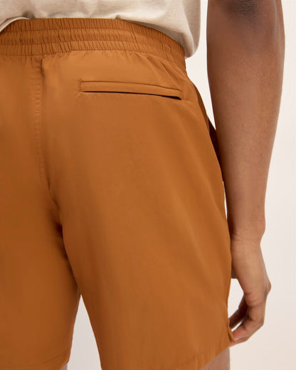 The ReNew Nylon Short | Toasted Almond