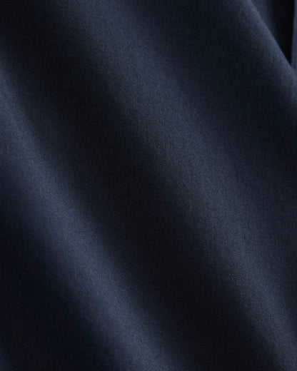 Washed Poplin Shirt | Navy