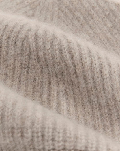 Cashmere Docker Beanie | Gravel