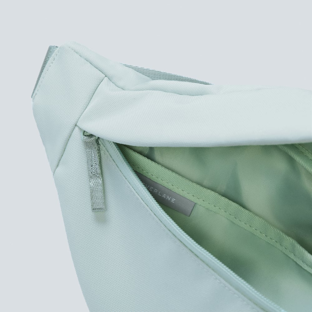 The Renew Transit Fanny Pack | White Sage / Green Millieu