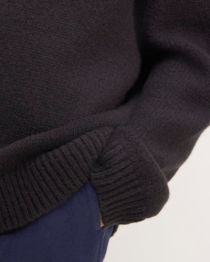 The Cloud Crewneck Sweater | Black