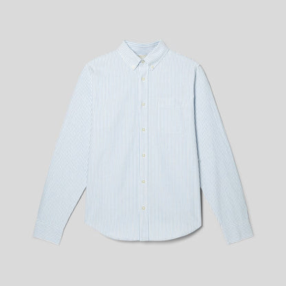 The Classic Oxford Shirt | White / Blue | Standard