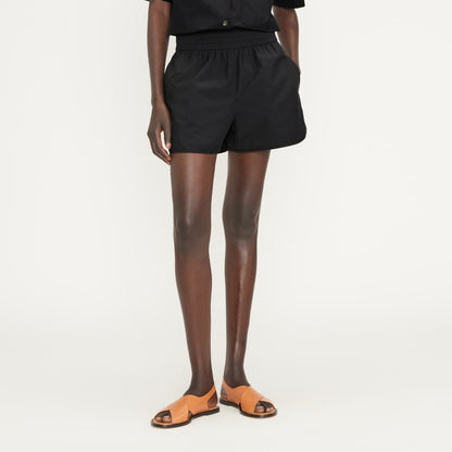 The Poplin Boxer Short | Black
